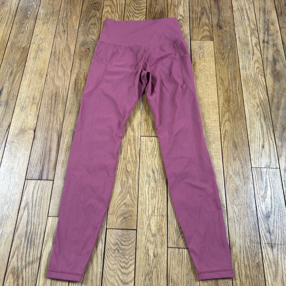 ODODOS High Waisted Pocket Leggings Women's Size‎ Small Mauve Activewear
